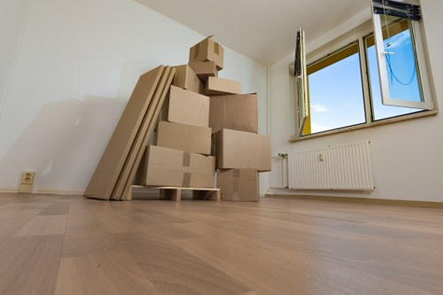 Navigating access and parking challenges during office removals in South Kensington