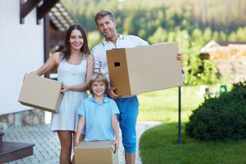 Commercial removals van service for South Kensington offices