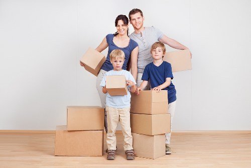South Kensington man with van team handling careful moving logistics