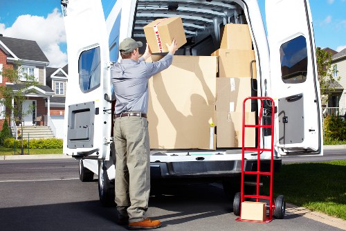 Packing and furniture handling during a South Kensington move