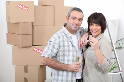 Moving day logistics for a South Kensington home relocation